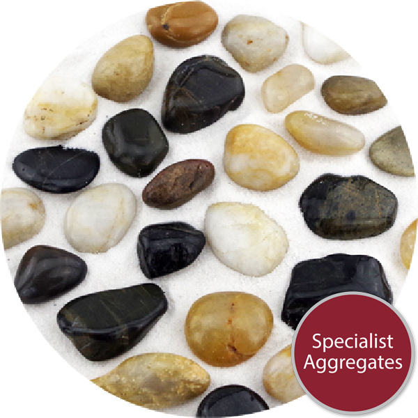 Chinese Pebbles - Polished Mixed Colour - Small